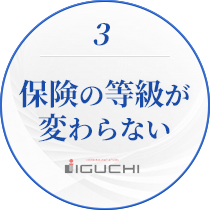 保険の等級が変わらない