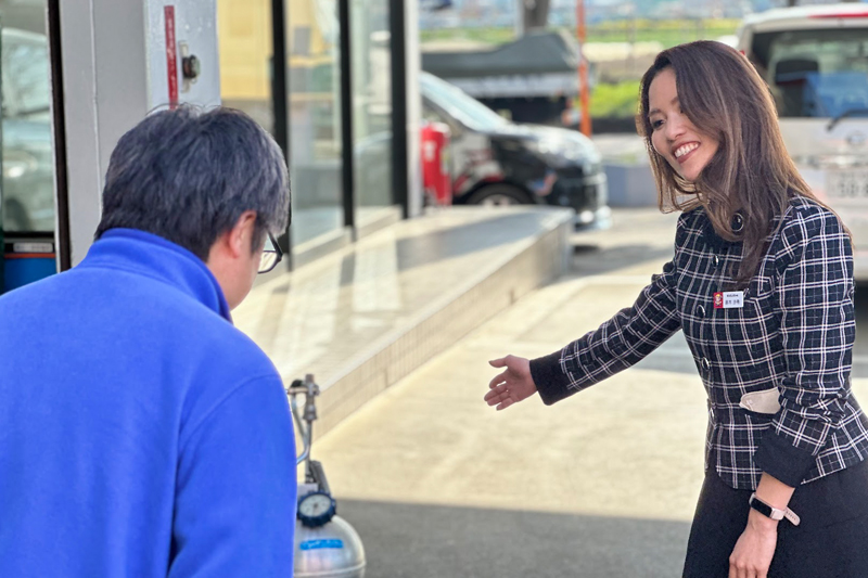 車検受付・お車のお預かり（車検当日）